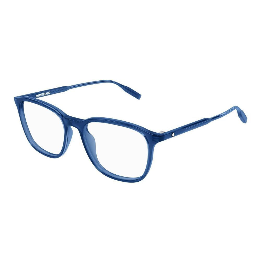NWT Mont Blanc MB0085o Blue Eyeglasses